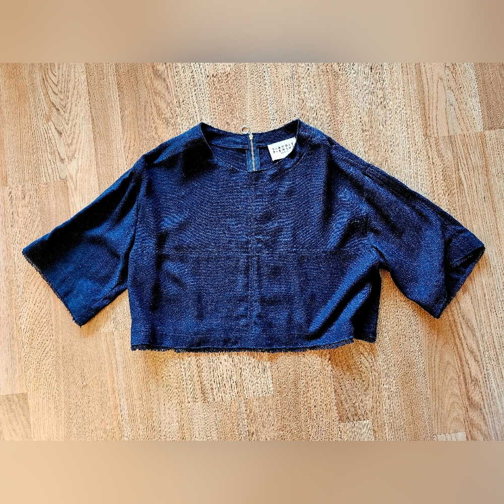 NEW luxury French designer Claudie Pierlot Top, crop top, Blouse Size M